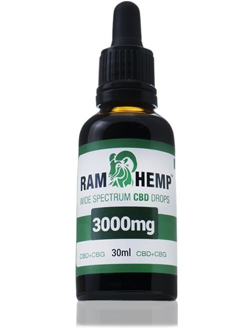 RAMHEMP 3000mg Wide Spectrum CBD olaj 30ml ( 10% )