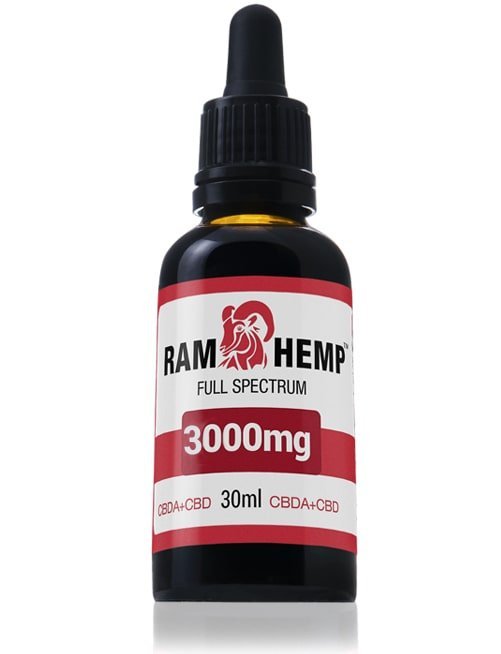 RAMHEMP 3000mg Full Spektrum CBDA + CBD olaj 30ml ( 10% )